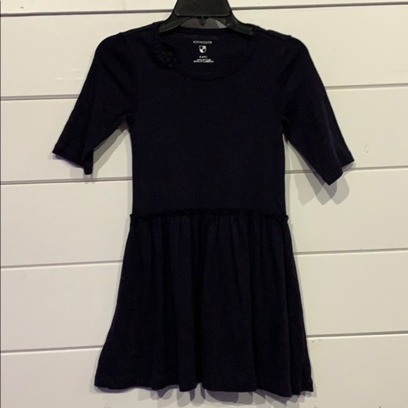 Crewcuts By J Crew Navy Cotton Dress - Picture 4 of 9